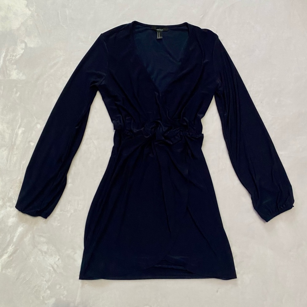Faux Wrap Party Dress